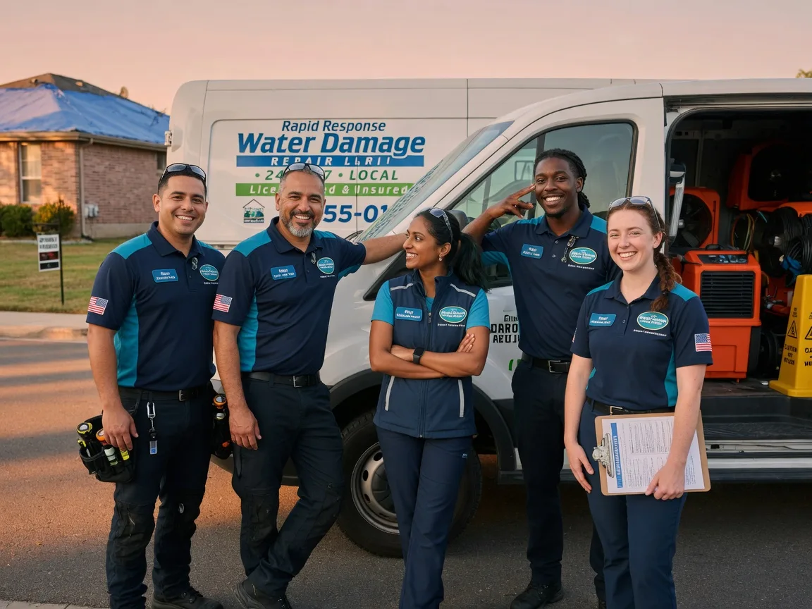 Water Damage Restoration company in Kemp, OK